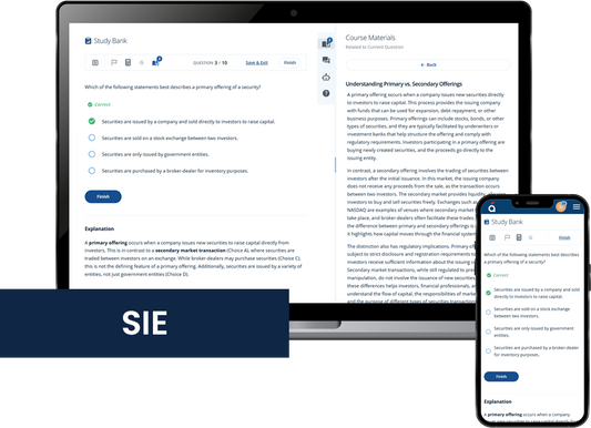 SIE Exam Prep